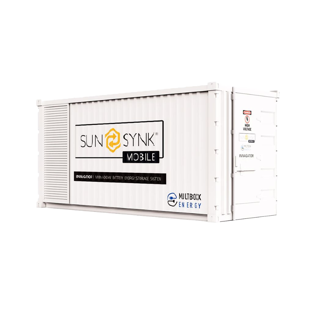 Sunsynk Innagator Container Battery 400KW Inverter 1MW Battery 960KWH